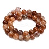 Natural Red Hematoid Quartz Beads Strands G-G475-A01-10mm-3