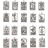 2 Sets Tibetan Style Zinc Alloy Pendants FIND-SC0016-92AS-1