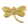 Ion Plating(IP) Real 18K Gold Plated 304 Stainless Steel Rhinestone Pendants STAS-P341-05G-01-1