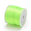 Nylon Satin Rattail Cords NWIR-L006-1mm-24-2