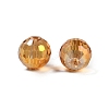 Transparent Electroplate Glass Beads EGLA-N002-31-G02-2