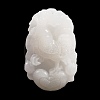 Natural White Jade Carved Pendants LS-G-S384-01J-1