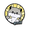 Good Hamster Enamel Pins JEWB-K037-02A-EB-1