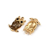 304 Stainless Steel Rhinestone Pendants STAS-P410-20G-2