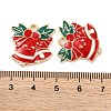 Christmas Theme Rack Plating Alloy Pendants FIND-M020-04G-01-3