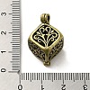 Tibetan Style Hollow Out Brass Pendants KK-G481-06AB-3