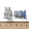 Dyed & Heated Natural Blue Aventurine Carved Figurines DJEW-L023-G05-3