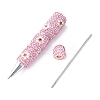 Alloy Beadable Pen AJEW-A066-02K-2