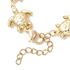 Ocean 304 Stainless Steel Turtle Link Chain Bracelet Making AJEW-JB01550-4