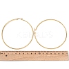 304 Stainless Steel Big Hoop Earrings EJEW-F188-24G-G-3