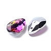 Faceted Teardrop Glass Pendants X1-GLAA-O008-A24-3