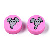 Handmade Polymer Clay Beads CLAY-N008-036H-2