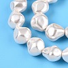 Transparent Spray Painted Glass Beads Strands GLAA-N001-31-4