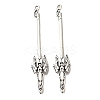 Tibetan Style Alloy Big Pendants FIND-G078-33D-AS-1