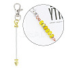 Alloy Beadable Pendant Decorations KEYC-D288-01G-1