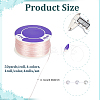 4 Rolls 4 Colors Special Coated Nylon Beading Threads for Seed Beads OCOR-PH0006-50B-2