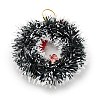 Christmas Wreath PVC Pendant Decorations HJEW-R100-01A-2