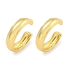 Brass Cuff Earrings EJEW-C104-139G-1