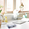 2Pcs 4 Grids Transparent Acrylic Storage Drawer Minifigures Display Case ODIS-WH0079-057-6
