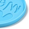 DIY Mother's Day Theme Flat Round Pendant Silicone Molds LS-SIMO-H010-02C-4