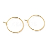 Brass Hoop Earring Findings KK-H503-33G-01-1