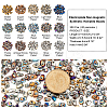 300Pcs 15 Colors Electroplate Non-magnetic Synthetic Hematite Beads G-AR0003-99-2