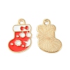 Christmas Alloy Enamel Pendants ENAM-D047-09LG-03-1