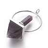 Natural Amethyst Big Pendants G-I214-A03-1