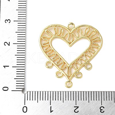Brass Heart Chandelier Component Links KK-P290-30B-G-1