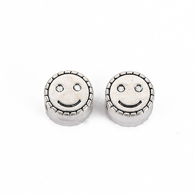 Tibetan Style Alloy European Beads TIBEB-N005-051-1