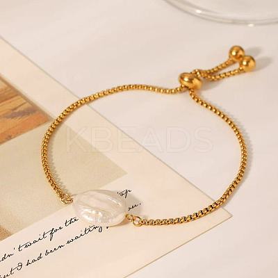 Fashion Stainless Steel Boston Link Chains Slider Bracelets LS-EE0272-1