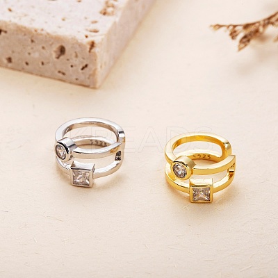 925 Sterling Silver Cuff Earrings JE1065B-1