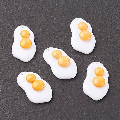 Resin Pendants LS-RESI-F030-22-1