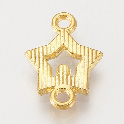 Alloy Rhinestone Links Connectors LS-X-ALRI-S170-20G-1