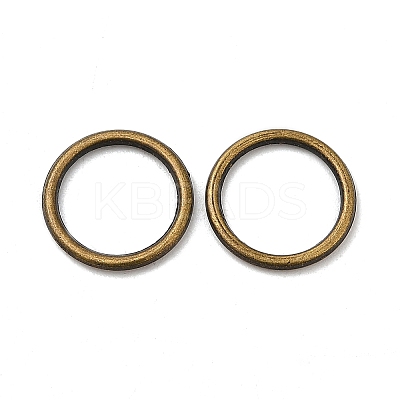 Alloy Soldered Closed Jump Rings LS-KK-WH0052-05D-AB-1