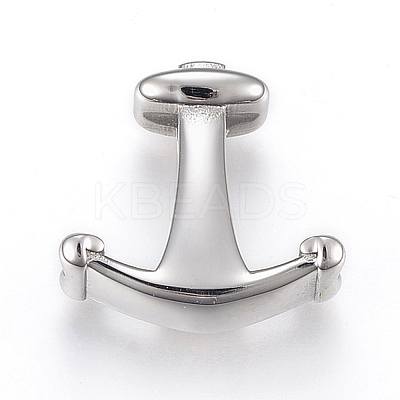 Tarnish Resistant 304 Stainless Steel Slide Charms STAS-F169-29P-1