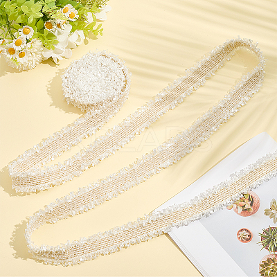 Polyester Lace Trim OCOR-WH20003-25B-1