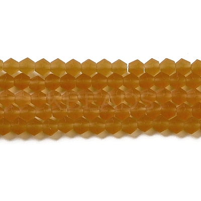 Imitate Austrian Crystal Frosted Glass Beads Strands LS-EGLA-A039-T2mm-MD28-1