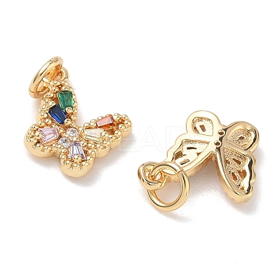 SHEGRACE Brass Pave Clear Cubic Zirconia Pendants XGRQ3Q159-628G-A-1