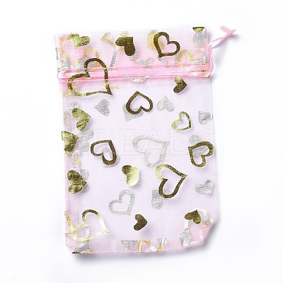 Organza Drawstring Jewelry Pouches LS-OP-I001-B04-1