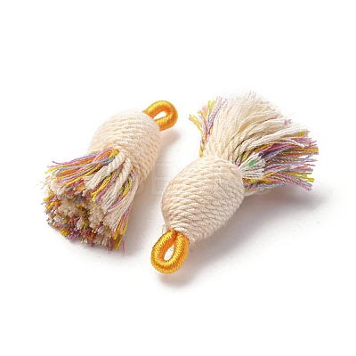 Cotton Tassel Pendants FIND-D302-02B-1