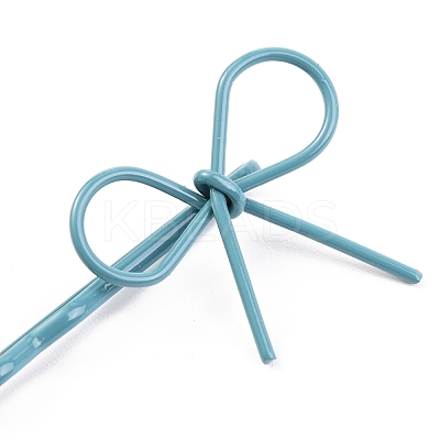 4Pcs Painted Iron Hair Bobby Pins PHAR-I007-16B-1