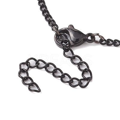 Adjustable 304 Stainless Steel Curb Chains Necklaces Making AJEW-JB01214-03-1