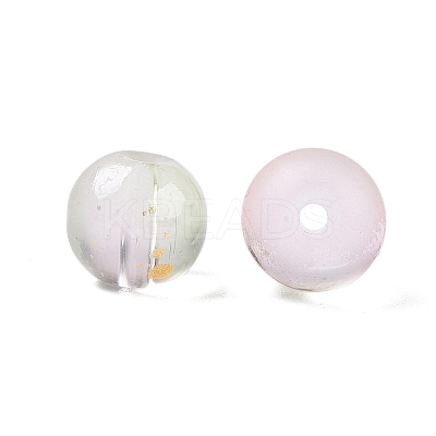 Frosted Baking Paint Glass Beads LS-DGLA-N005-8mm-02-1