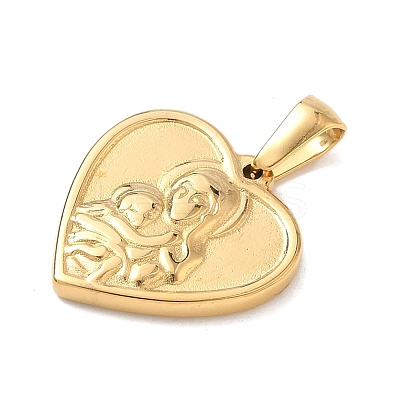 304 Stainless Steel Pendants LS-STAS-D207-17G-1