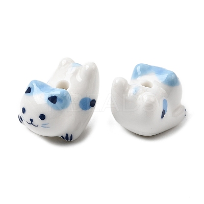 Handmade Porcelain Beads PORC-Z009-02D-1