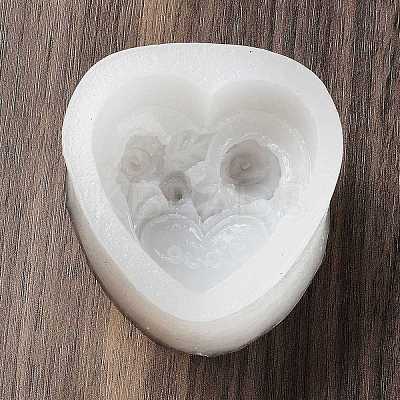 Valentine's Day Heart & Rose DIY Silicone Molds LS-SIL-Z008-02D-1