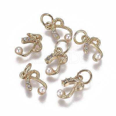 Brass Charms KK-L179-08P-G-1