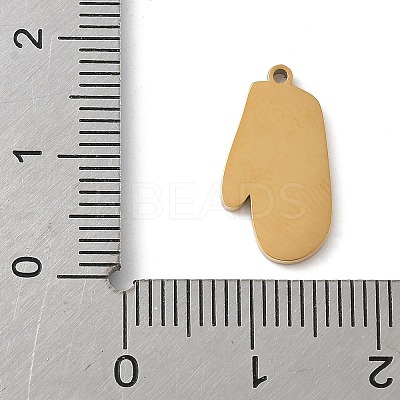 Christmas Themes 304 Stainless Steel Enamel Pendants LS-STAS-K312-04K-G-1