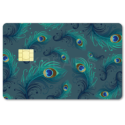 Rectangle PVC Plastic Waterproof Card Stickers DIY-WH0432-098-1